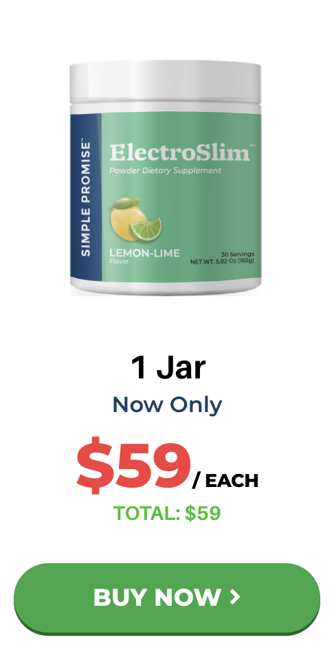 ElectroSlim 1 jar price offer $59 for weight loss supplement