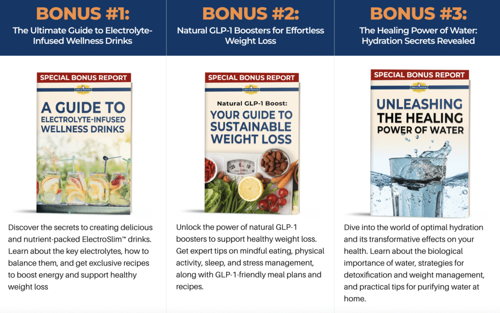 ElectroSlim bonus guide for electrolyte wellness drinks and energy support