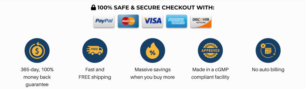 Secure checkout with PayPal Visa Mastercard and ElectroSlim money back guarantee free shipping and safe purchase